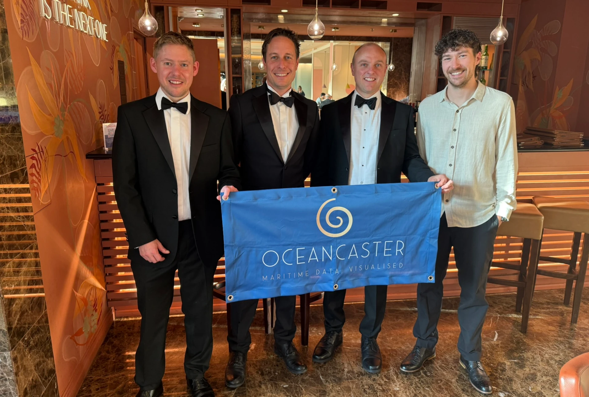The Oceancaster team at London Internation Shipping Week 2025